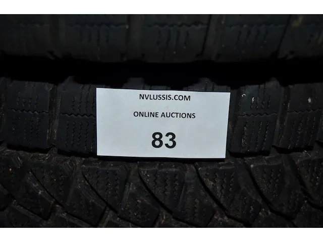 2 winterbanden peugeot boxer bridgestone 215/75r16c (8) - afbeelding 2 van  5