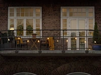2 x 10 meter sfeervolle led lichtketting warm wit - afbeelding 6 van  9