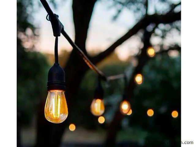 2 x 10 meter sfeervolle led lichtketting - afbeelding 5 van  8