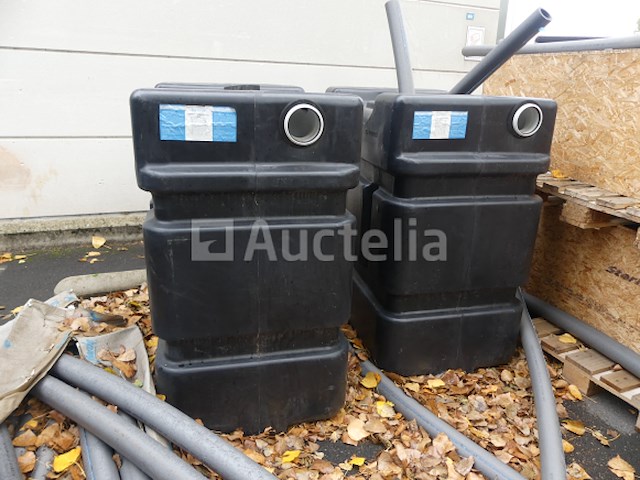 2 x 1000 liter ds kunststof septic tanks fs1000rh - afbeelding 5 van  7