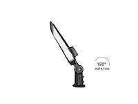 2 x 100w 6200k led pro hoog lumen straat verlichtingen waterdicht kantelbaar - afbeelding 2 van  8
