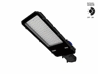 2 x 100w pro straatverlichting met fotocel sensor waterdicht 3000k - afbeelding 1 van  5