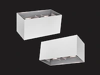 2 x 12w led wit wandlamp 4 licht verstelbaar waterdicht - afbeelding 8 van  10