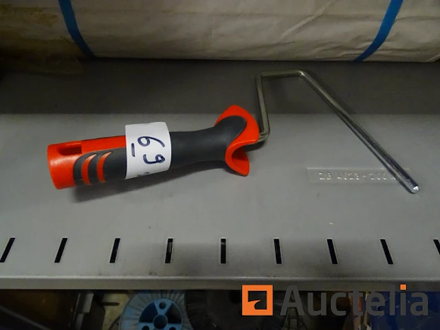 2 x 19 cm handvatten voor stier verfroller - afbeelding 2 van  3