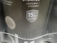 2 x 3 potten verf, aan 1 l. per pot, kalkhvit - afbeelding 3 van  4