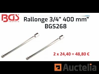 2 x 400 mm bgs 268 verlengstukken - afbeelding 1 van  1