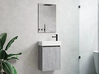 2 x 40cm toiletmeubel beton grijs - como 40-05 - afbeelding 1 van  1