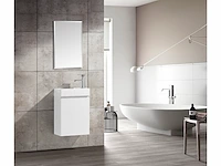 2 x 40cm toiletmeubel mat wit - como 40-03 - afbeelding 1 van  7