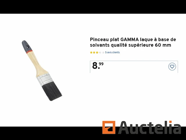 2 x 60 mm gamma platte borstels - afbeelding 2 van  3