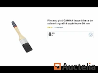 2 x 60 mm gamma platte borstels - afbeelding 2 van  3