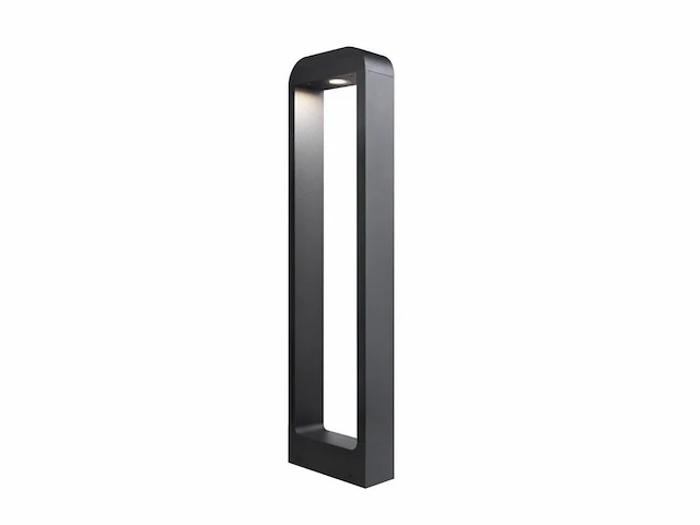 2 x 7w led zand zwart tuinlamp 60cm warm wit - afbeelding 1 van  8