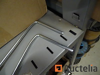 2 x 9 cm handvatten voor de stier verfroller - afbeelding 2 van  2