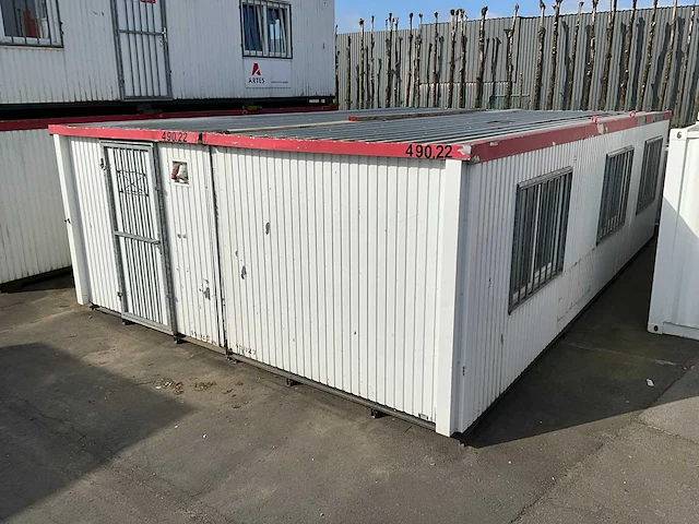 2 x ( 9 x 3 m ) - warsco bureaucontainer - afbeelding 1 van  47