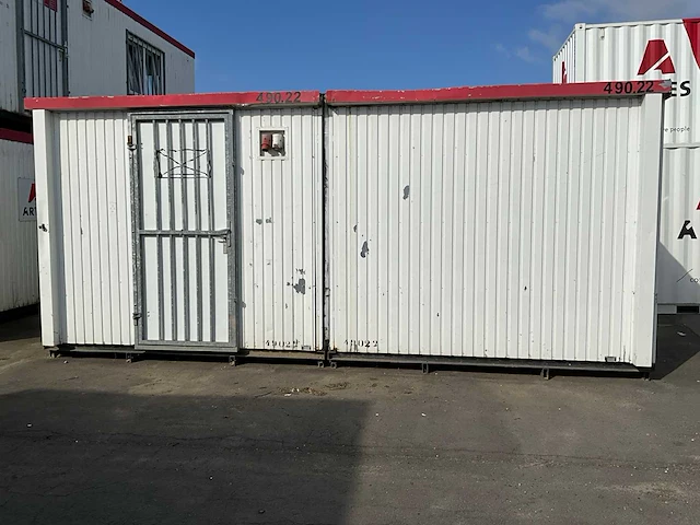 2 x ( 9 x 3 m ) - warsco bureaucontainer - afbeelding 5 van  47