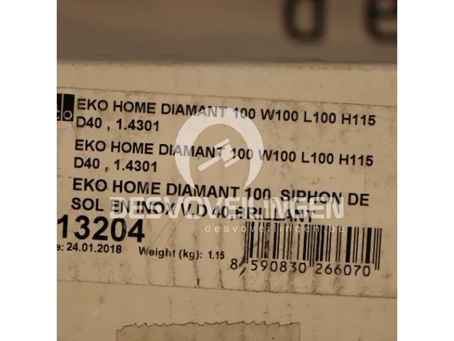 2 x aco eko home diamant 100 - afbeelding 2 van  2