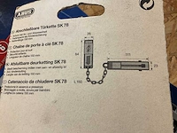 2 x afsluitbare deurketting - afbeelding 4 van  4