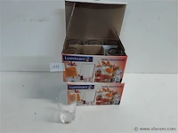 2 x apero glaasjes 6 stuks 8cl - afbeelding 1 van  2