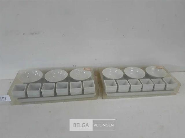 2 x apero schaaltjes op bord 10 delig - afbeelding 2 van  3