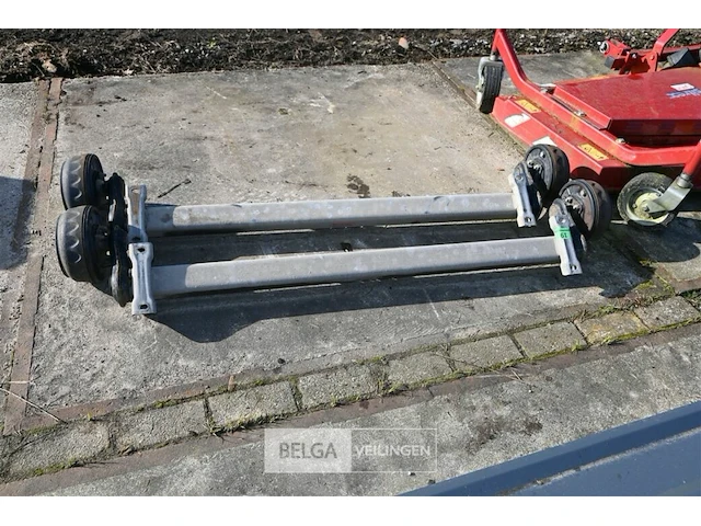 2 x as van geremde aanhangwagen - afbeelding 2 van  5