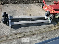 2 x as van geremde aanhangwagen - afbeelding 2 van  5