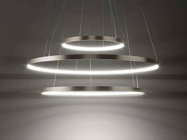 2 x aurora 360 design armatuur zilver glans - afbeelding 1 van  6