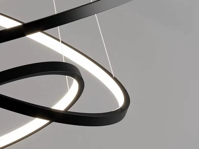 2 x aurora 360 design armatuur zwart - afbeelding 4 van  9
