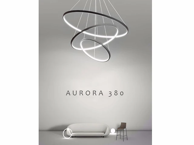 2 x aurora 380 design armatuur zwart - afbeelding 7 van  9