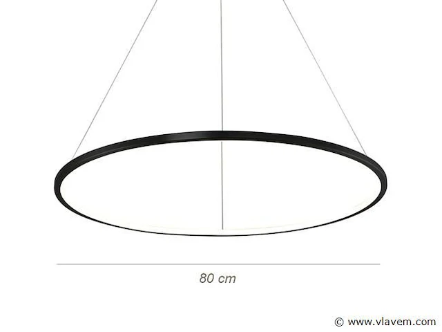 2 x aurora 80 design armatuur zwart - afbeelding 2 van  9