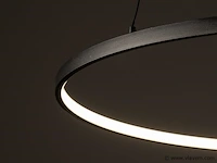 2 x aurora 80 design armatuur zwart - afbeelding 4 van  9