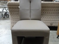 2 x b-seated interieurstoel met parketwielen paola - afbeelding 2 van  3