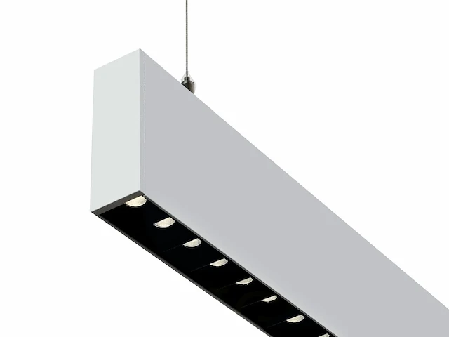 2 x b52 led design pendel armatuur wit - afbeelding 1 van  8