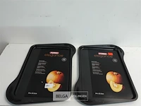 2 x bakplaat pyrex 34x23,5 cm - afbeelding 2 van  3