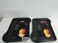2 x bakplaat pyrex 34x23,5 cm - afbeelding 1 van  3