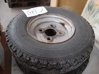 2 x banden michelin 4,00-8c