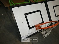 2 x basketbalring met bord en bevestiging - afbeelding 5 van  6