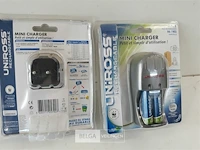 2 x batterijlader voor aa batterijen - afbeelding 3 van  3