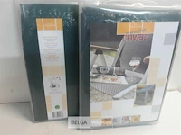 2 x beschermhoes 4 tuinstoelen 128x66x88 cm - afbeelding 3 van  3