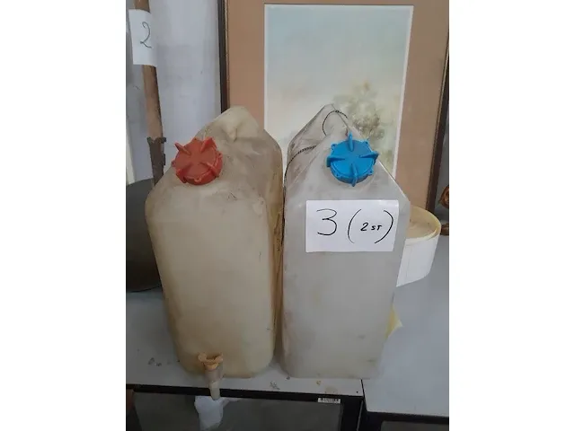 2 x bidons 20 l - afbeelding 1 van  1