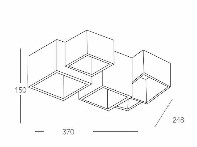 2 x bloq 5.0 design opbouw spots - afbeelding 2 van  9