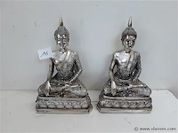 2 x boeddha beeld - afbeelding 1 van  2