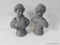 2 x borst-beeld 32x18 cm - afbeelding 2 van  2