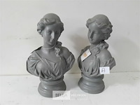 2 x borst-beeld 32x18 cm - afbeelding 2 van  3
