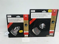 2 x cirkelzaagblad widea piranha 1 x 140mm + 1 x 156mm - afbeelding 2 van  3