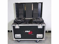 2 x clay paky a.leda b-eye k20 beam/wash (37x15w rgbw / 4°-60°) (1xgood/1xneeds service) - afbeelding 3 van  4