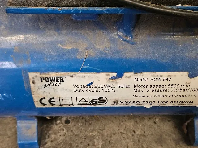 2 x compressor powerplus varo - afbeelding 4 van  6