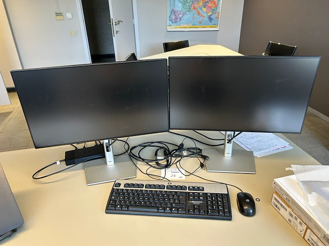 2 x computerscherm dell - afbeelding 1 van  6