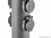 2 x cortona buiten kolom 4 x schuko zwart - afbeelding 3 van  7
