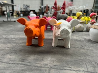 2 x deco varken - afbeelding 1 van  6