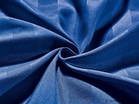 2 x dekbedovertrek brisbane deluxe royal blue - 240x220 - afbeelding 3 van  3