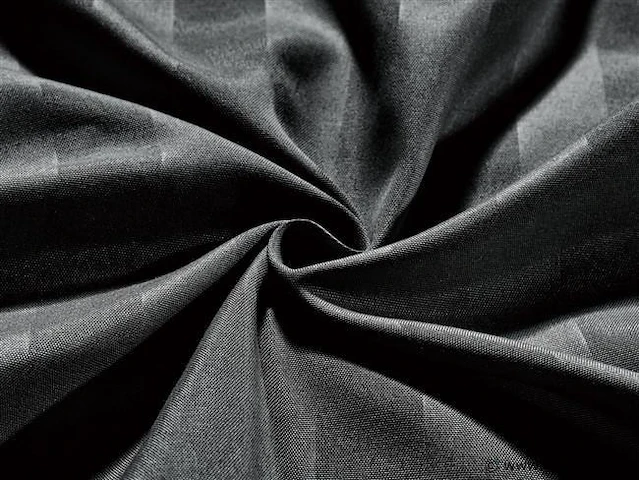 2 x dekbedovertrek brisbane deluxe zwart - 240x220 - afbeelding 3 van  3
